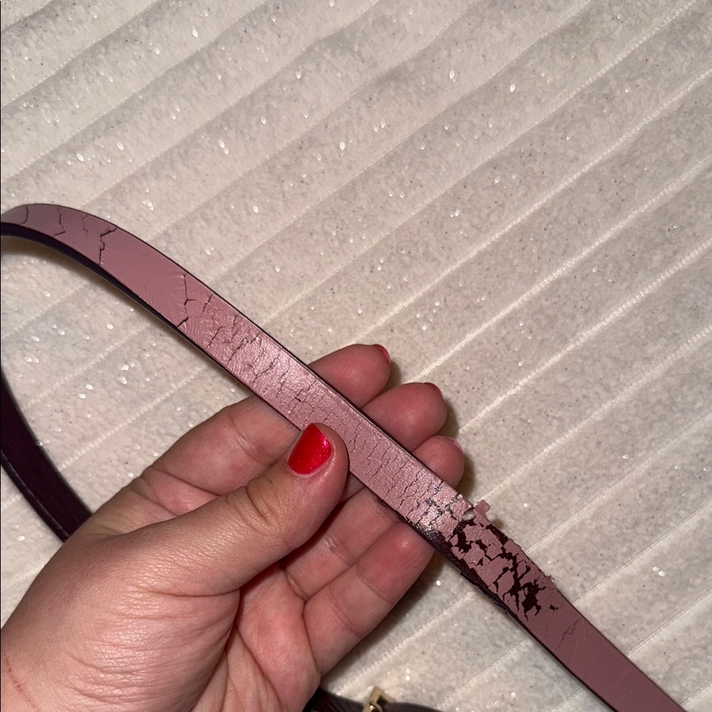 Kate Spade Deep Purple/Pink Crossbody Bag with Removable Strap - Picture 5 of 7